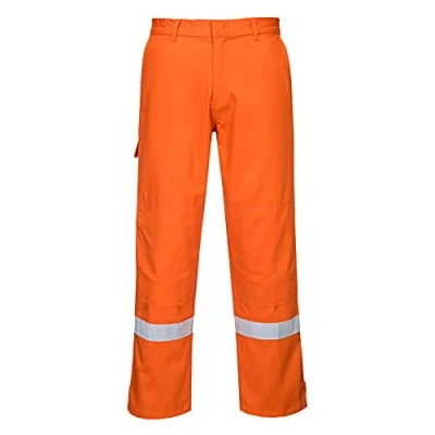 Image of Portwest Bizflame Plus Trouser, Size: 4XL, Colour: Orange, FR26ORR4XL
