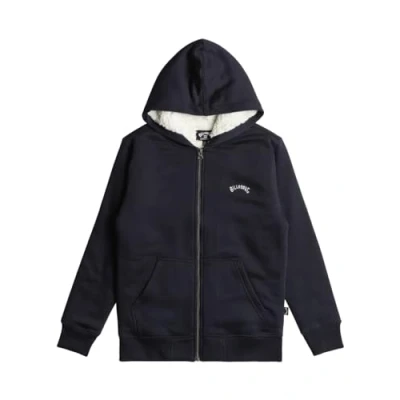 Image of Billabong Zip Up Fleece ARCH SHERPA Boys 8 16 Blue XS/8
