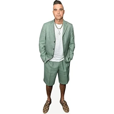 Image of Robbie Williams (Shorts) Mini Size Cutout