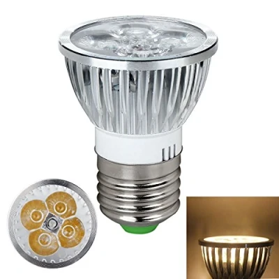 Image of E27 LED Spotlight Bulbs, AC85 265V 4W Projection Lamp Spot Light for Home and Garden Warm White