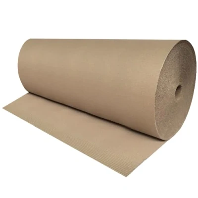 Image of 1200mm x 75M Corrugated Cardboard Paper ROLL 75 METRES