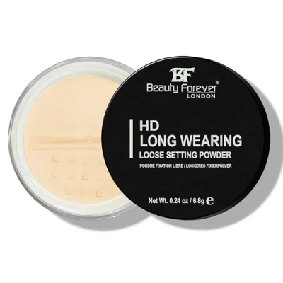 Image of Beauty Forever HD Long Wearing Loose Setting Powder, Silky &amp; weightless, 6.8gms (02 Banana)