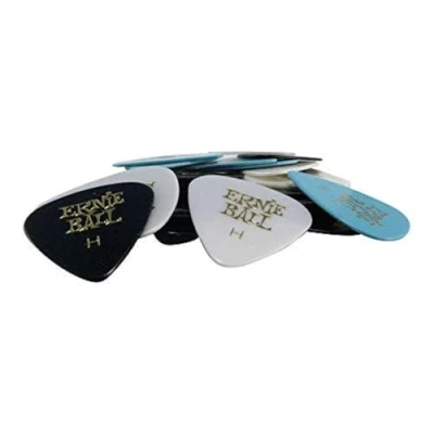 Image of Ernie Ball Heavy Assorted Color Cellulose Picks, bag of 24