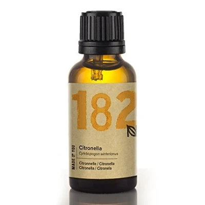 Image of Naissance Citronella Essential Oil (No. 182) 100ml Pure, Natural, and Undiluted for Aromatherapy, Massage Blend &amp; Diffusers Calming Refreshing Aroma