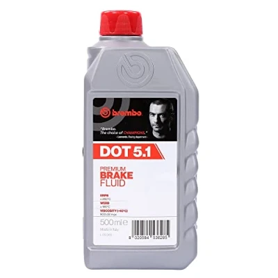 Image of Brembo L05005 Brake Fluid DOT 5.1, 500 ml