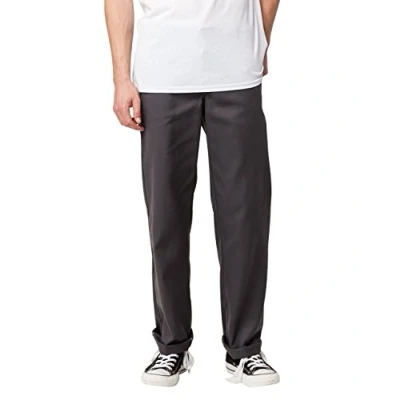 Image of Dickies Men&#039;s Flex Work Pant Slim Straight Fit, Charcoal V1, 38W x 30L