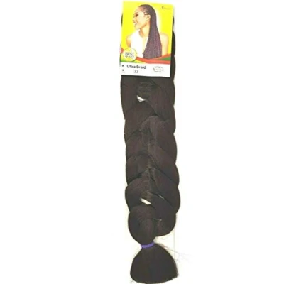 Image of XPRESSION ULTRA HAIR BRAID EXTENSION (X PRESSION BRAIDING) (CHOICE OF COLOURS) (33 Dark Auburn)