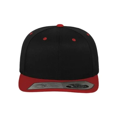 Image of Flexfit Cap, Size: One Size, Black/ red