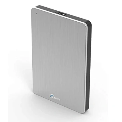 Image of Sonnics 500GB Silver External Portable Hard drive USB 3.0 super fast transfer speed for use with Windows PC, Apple Mac, Smart tv, XBOX ONE &amp; PS4