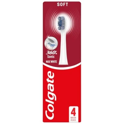 Image of Colgate 360 Sonic Max White Battery Powered Toothbrush Refills