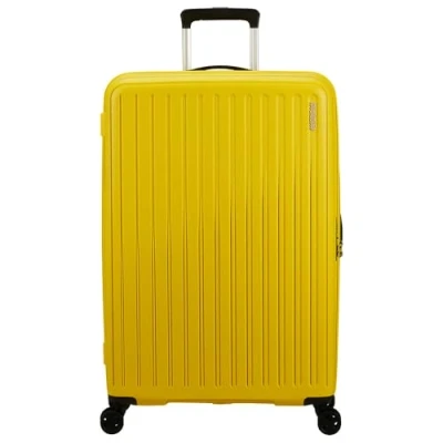 Image of American Tourister Rejoy Large Check in Electric Yellow