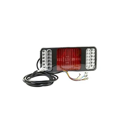 Image of HELLA 2VP 345 900 141 Rearlight Coluna LED 24V mounting/Bolted Lens colour: Crystal clear Red/White/Yellow Cable: 500mm Plug: Blade Terminal Sleeve right Quantity: 1