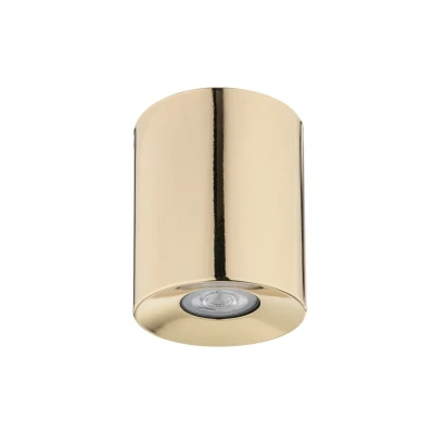 Image of Orion Medium Surface Mounted Downlight Gold 1xGU10