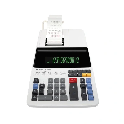 Image of Sharp El 2607V Professional Printing Calculator SH EL2607LG