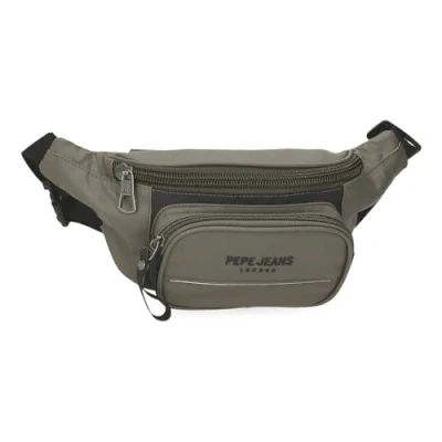 Image of Pepe Jeans Dortmund Waist Bag Green 30x13x5cm Polyester by Joumma Bags Bags, Green, Fanny Pack
