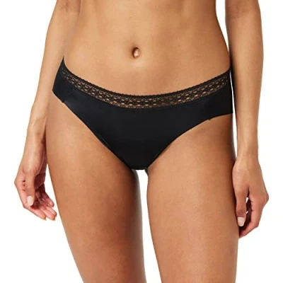 Image of Sloggi Women&#039;s S Subtle High Leg Brief Briefs, Black, XL