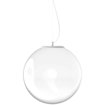 Image of Mapa Clear 40cm Globe Pendant Ceiling Light Opal