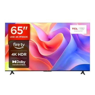 Image of TCL 65PF650K 65 inch 4K Ultra HD, HDR TV, Smart LED Fire TV (Dolby Vision, Dolby Atmos, DTS, 10, Alexa built in, Airplay2, Miracast)