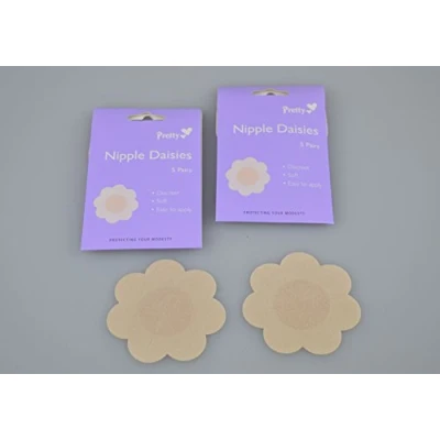 Image of Nipple Daisies Discreet Easy to apply Cover 10 pairs self adhesive