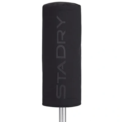 Image of Titleist Barrel StaDry Driver Headcover, Black/Grey