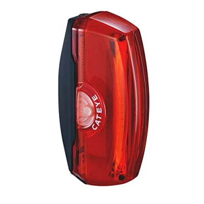 Image of CatEye Rapid X3 Rear Lights and Reflectors, Cycling Black, NO SIZE