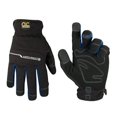 Image of Kuny&#039;s Unisex Kunl123l Kuny s L123L Workright Winter Flexgrip Gloves Lined Large Size 10 , Black, L UK