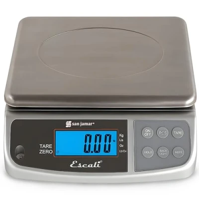 Image of San Jamar SCDGM66 M Series Digital Food/Kitchen Scale, 66lb Capacity