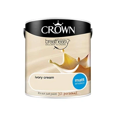 Image of Crown Matt 2.5 L Emulsion Ivory Cream