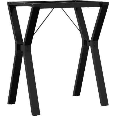 Image of vidaXL Dining Table Legs Y Frame 60x40x73 cm Steel