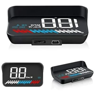 Image of Head Up Display Car HUD OBD2 &amp; GPS, iKiKin 3.5&quot;/8.9cm Display, Speedometer, Tachometer, Water Temperature Gauge Motor Speed Safety Alarm