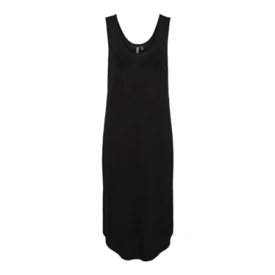 Image of PIECES Women&#039;s Pcbillo Tank Midi Dress Noos Bc, Black/Detail: Black Lurex, XS