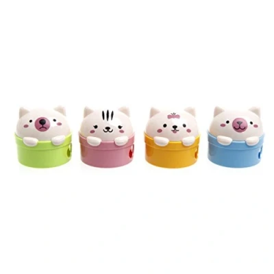 Image of Bear Pencil Sharpener for Pencils Student School Office Supplies Stationery