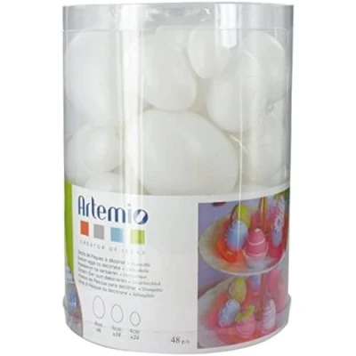 Image of Artemio 48 Piece Eggs to Decorate in Different Sizes