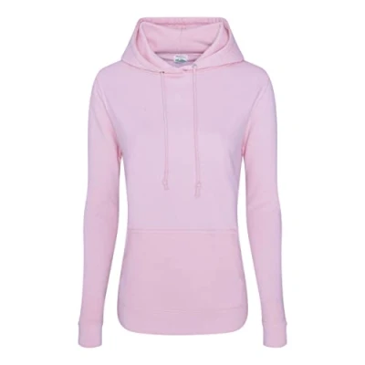 Image of AWDis JH01F Ladies College Hoodie Baby Pink L