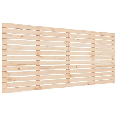 Image of vidaXL Wall Headboard 156x3x91.5 cm Solid Wood Pine