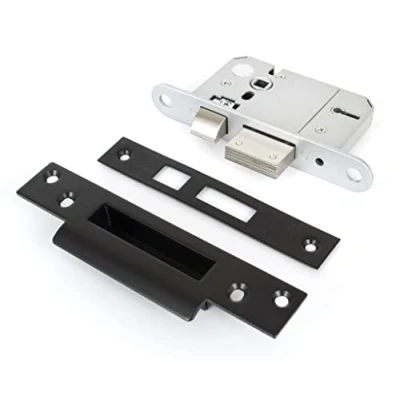 Image of From The Anvil Black 2.5&quot; British Standard 5 Lever Sashlock 91055