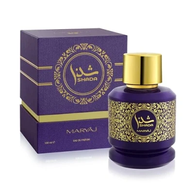 Image of Shada 100ml Eau De Parfum by Maryaj Perfume for Men and Women Fragrance Warm Spicy Woody Musk Unisex Arabian Spray