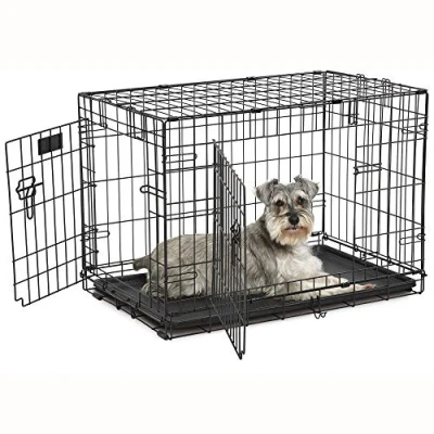 Image of Midwest Container 30&quot; Contour DBL Door Dog Crate
