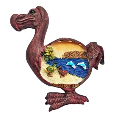 Image of Mauritius 3D Dodo Fridge Magnet Tourist souvenir Travel Sticker,Mauritius Refrigerator Magnet,Home and Kitchen Decoration Collection from China