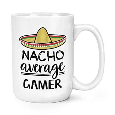 Image of Nacho Average Gamer 15oz Large Mug Cup