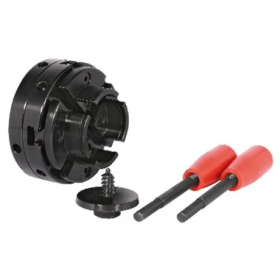 Image of SIP 4&quot; Chuck 3/4&quot; x 16TPI for Wood Lathes