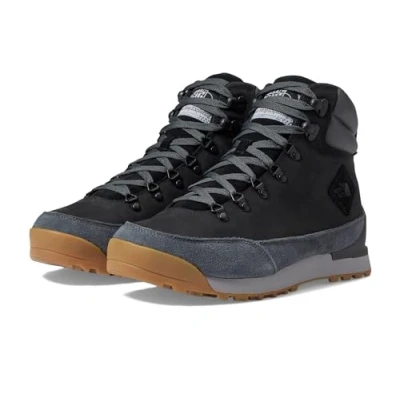 Image of THE NORTH FACE Men&#039;s Back To Berkeley IV Leather Wp Fashion Boot, Tnf Black/Asphalt Grey, 9