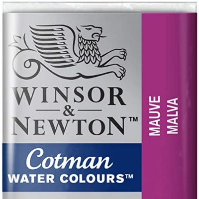 Image of Winsor and Newton Cotman Half Pan Mauve