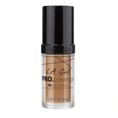 Image of L.A. Girl Pro Coverage Liquid Foundation,GLM646 Beige, 0.95 Fluid Ounce