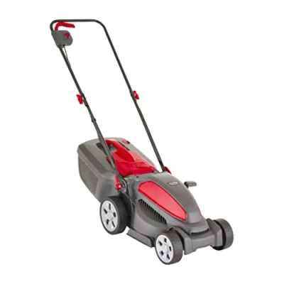 Image of Mountfield Electress 34 Lawnmower, cm Cutting Width, Electric, Up to 250 m², Includes 35 Litre Grass Collector