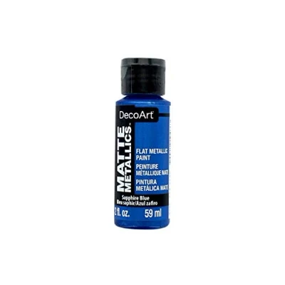 Image of Americana Acrylic Matte Metallics 2oz Sapphire Blue