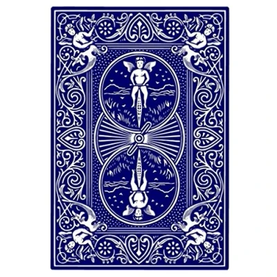 Image of Stripper Deck Bicycle Cards, Blue Backed