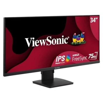 Image of Viewsonic VA3456 mhdj computer monitor 86.4 cm (34&quot;) 3440 x 1440 pixels UltraWide Quad HD LED Black