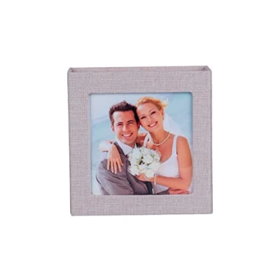 Image of Elegantdisk USB Box with Picture Window for 1 Flash Drive Storage Case (Beige)