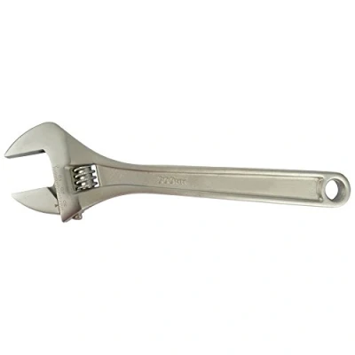 Image of 12&quot; (300mm) Adjustable Spanner Monkey Pipe Wrench Plumbers (0 33mm) TE576
